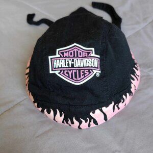 Harley-Davidson Black Pink Ladies Head Wrap